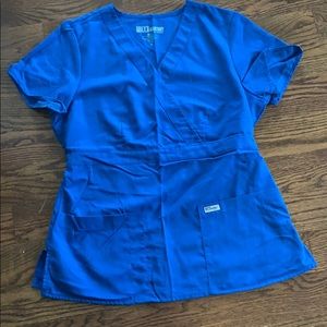 Greys anatomy blue scrubs